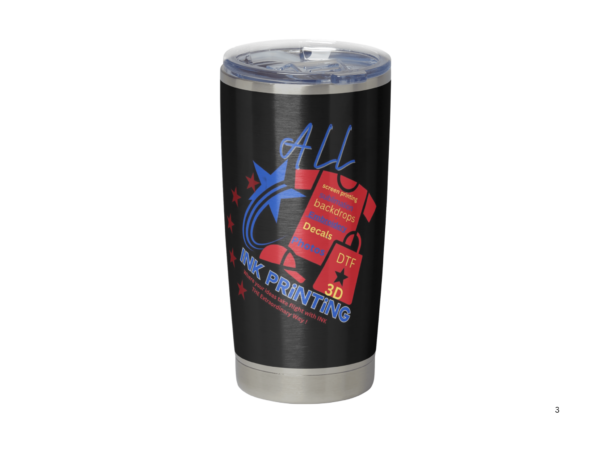 20 oz. Stainless Steel Tumbler - Image 2